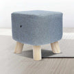 fabric foot stool