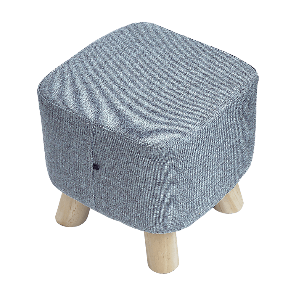 fabric foot stool