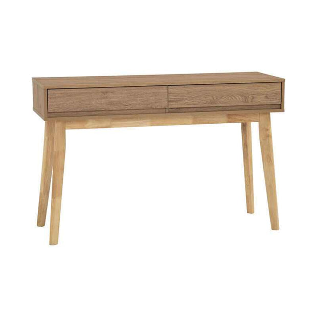 console hallway table natural