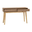 console hallway table natural