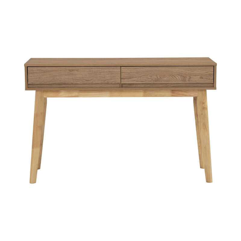 console hallway table natural