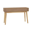 console hallway table natural