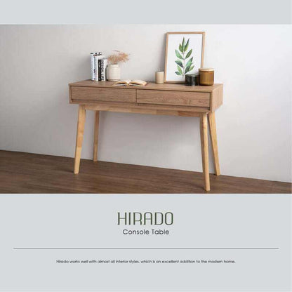 Hirado Console Hallway Table - Natural