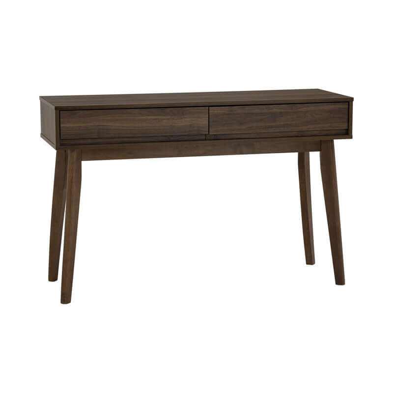 Hirado Walnut Console Hallway Table
