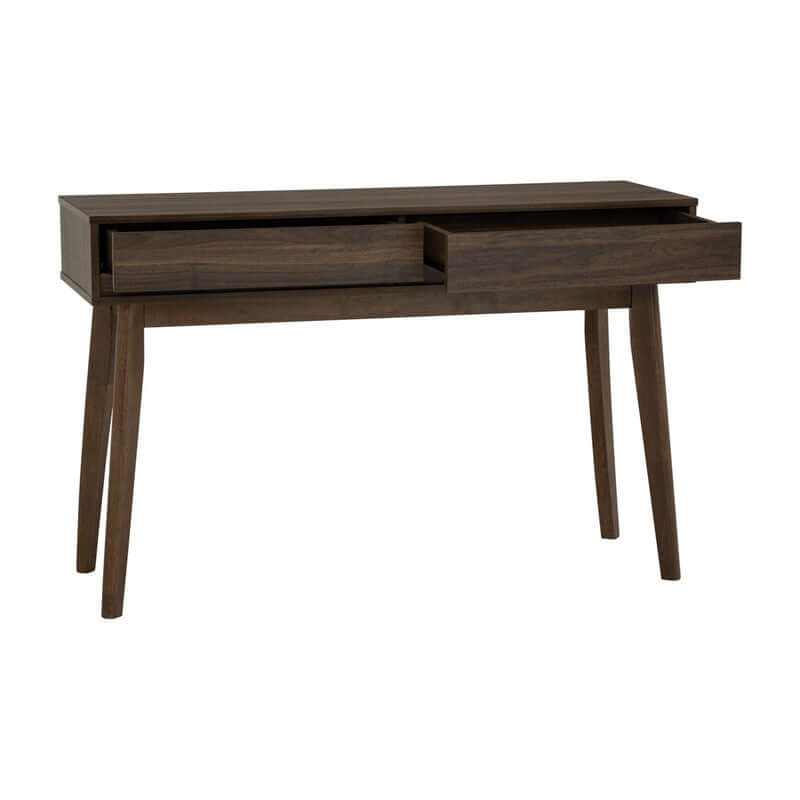 Hirado Walnut Console Hallway Table