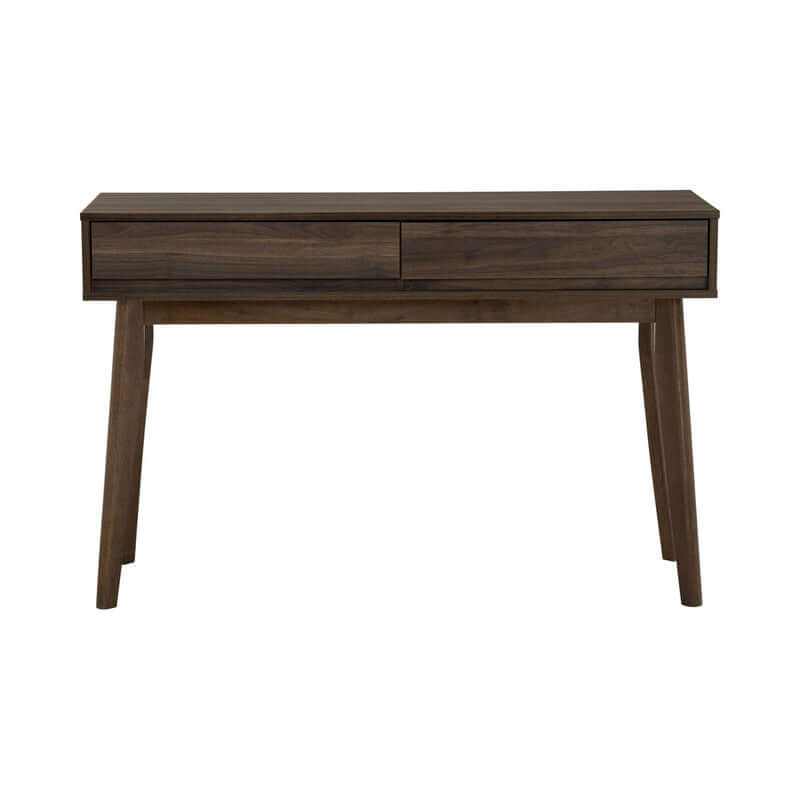 Hirado Walnut Console Hallway Table