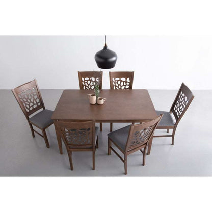 Allergo Dining Table 150cm Timber Dining Table - Cocoa