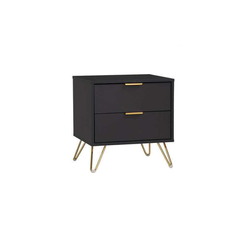 black side table