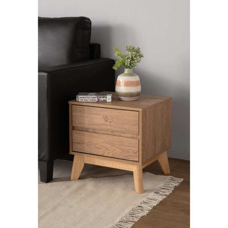 Hirado Bedside Table - Natural