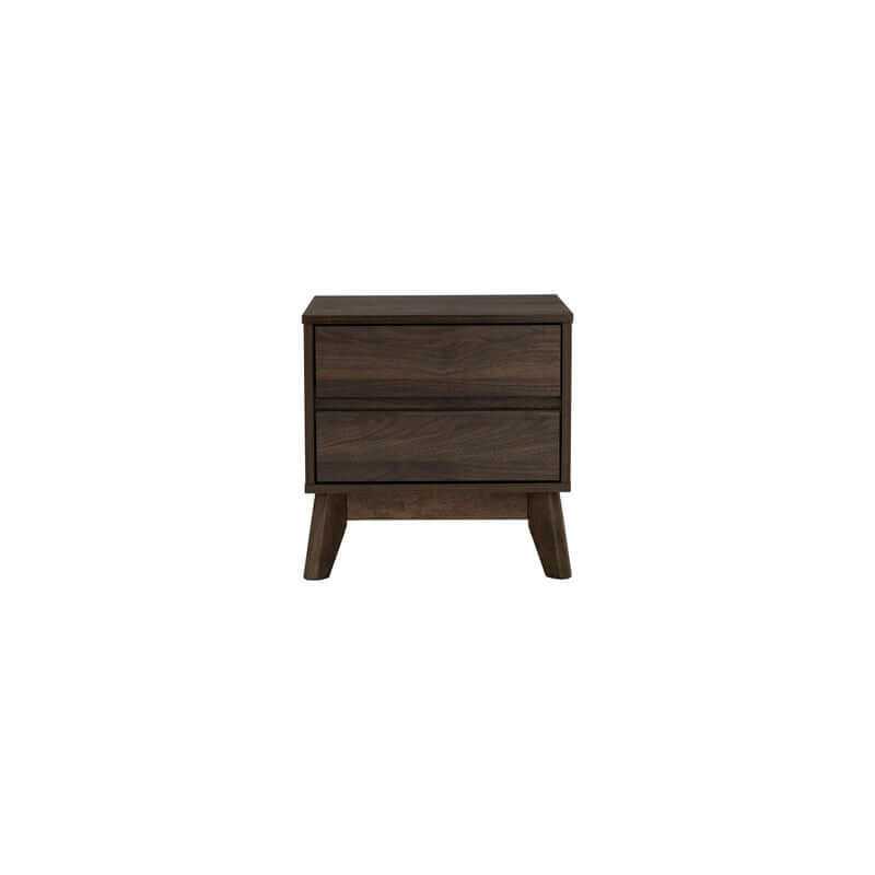 walnut nightstand