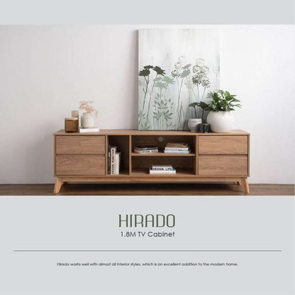 Hirado Entertainment TV Unit - Natural