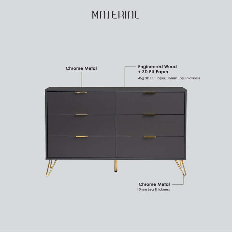 black buffet cabinet