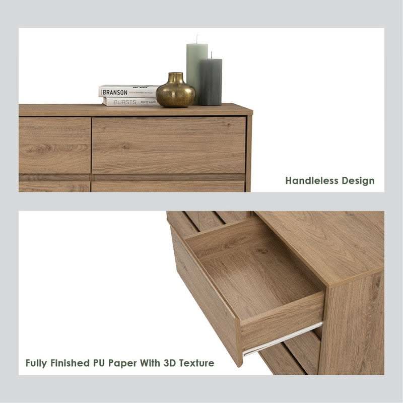 Hirado Oak Sideboard Buffet - Natural
