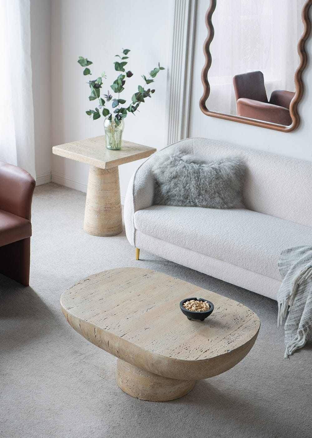 LOGAN Cement Coffee Table
