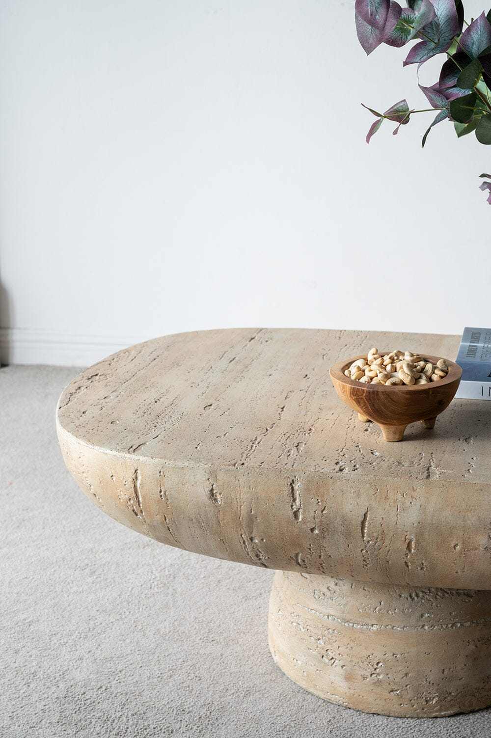 LOGAN CEMENT COFFEE TABLE