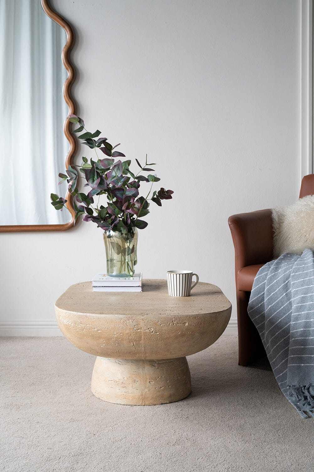 LOGAN Cement Coffee Table