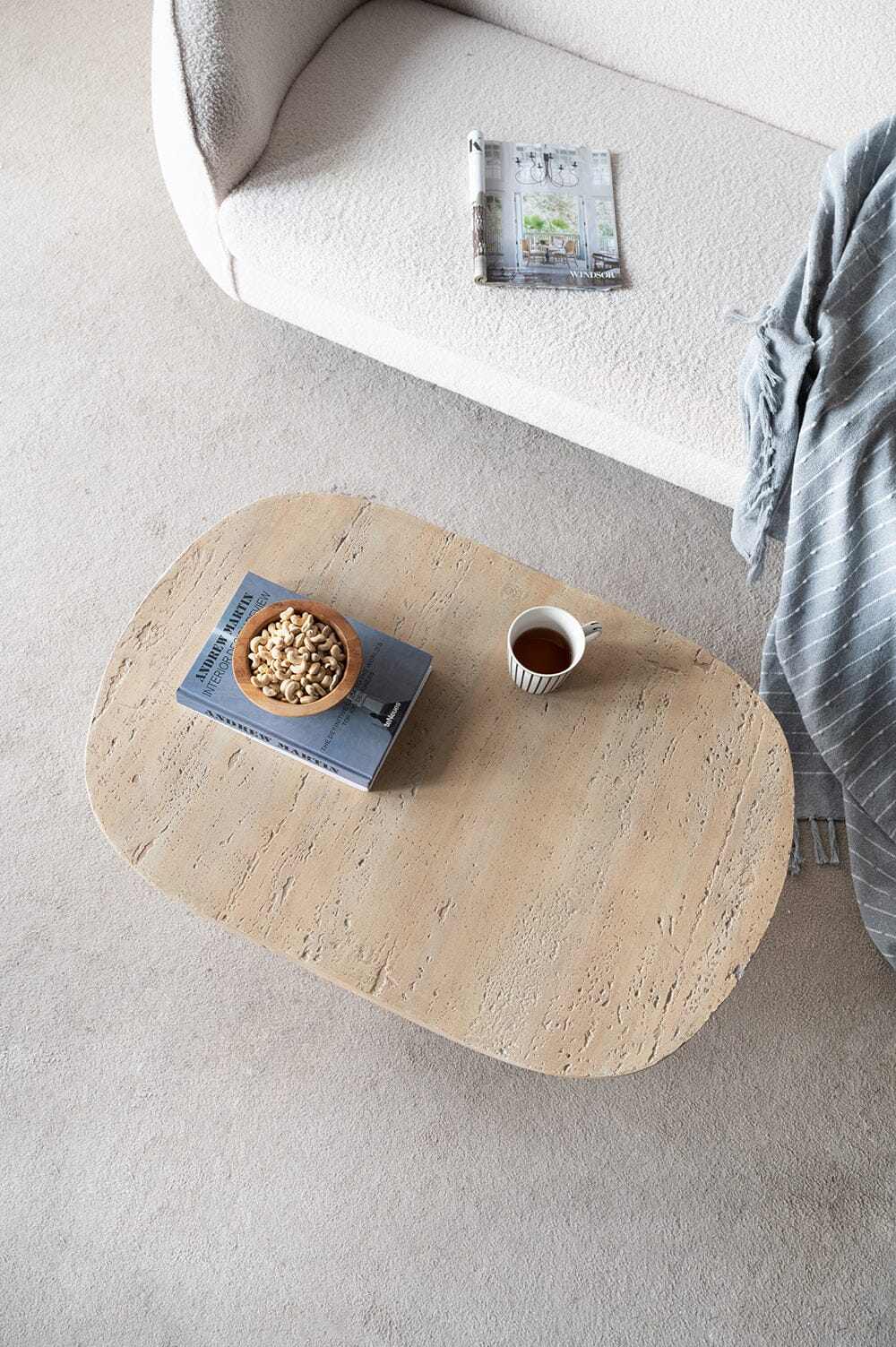 LOGAN Cement Coffee Table