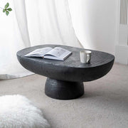 Black Cement Coffee Table