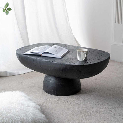 BLACK IS BACK CEMENT COFFEE TABLE