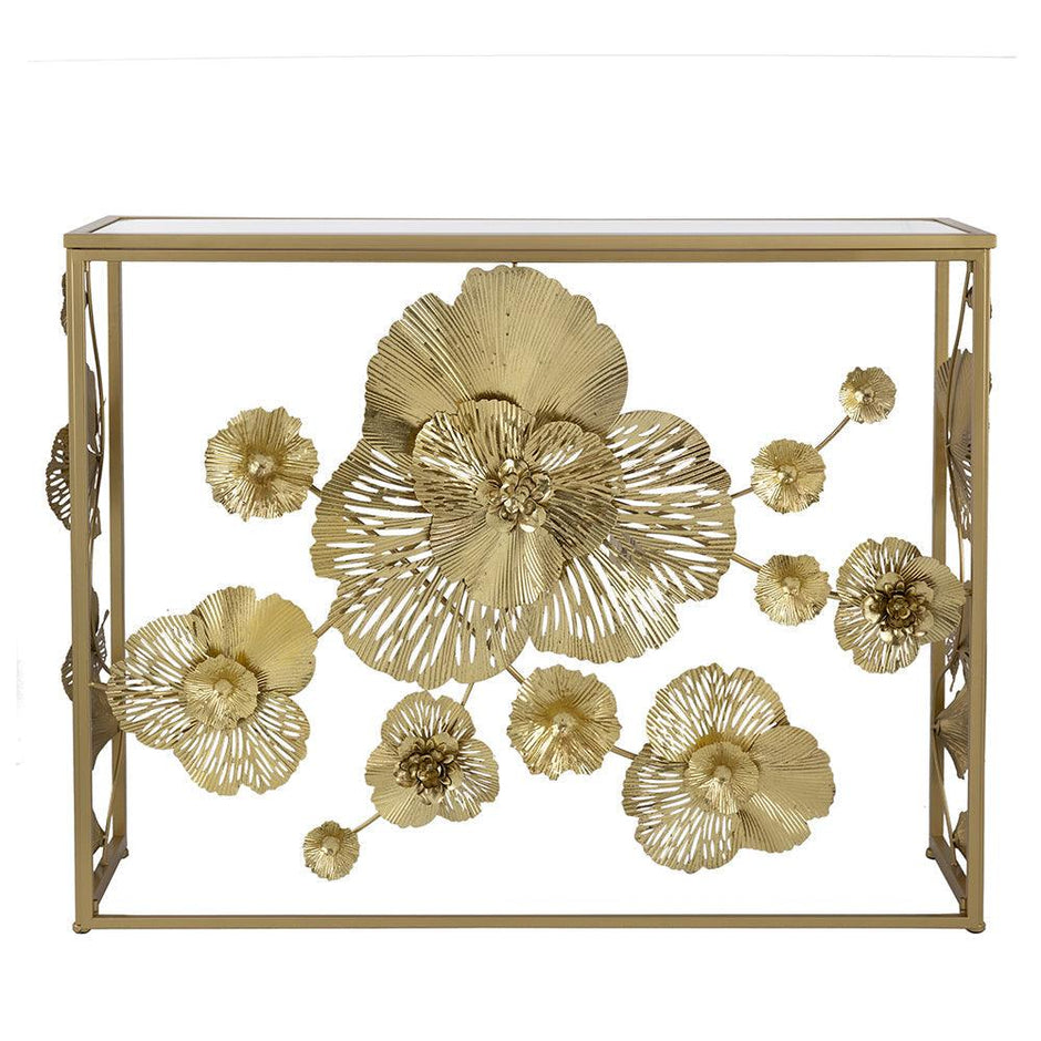 FLORET MIRRORED CONSOLE TABLE