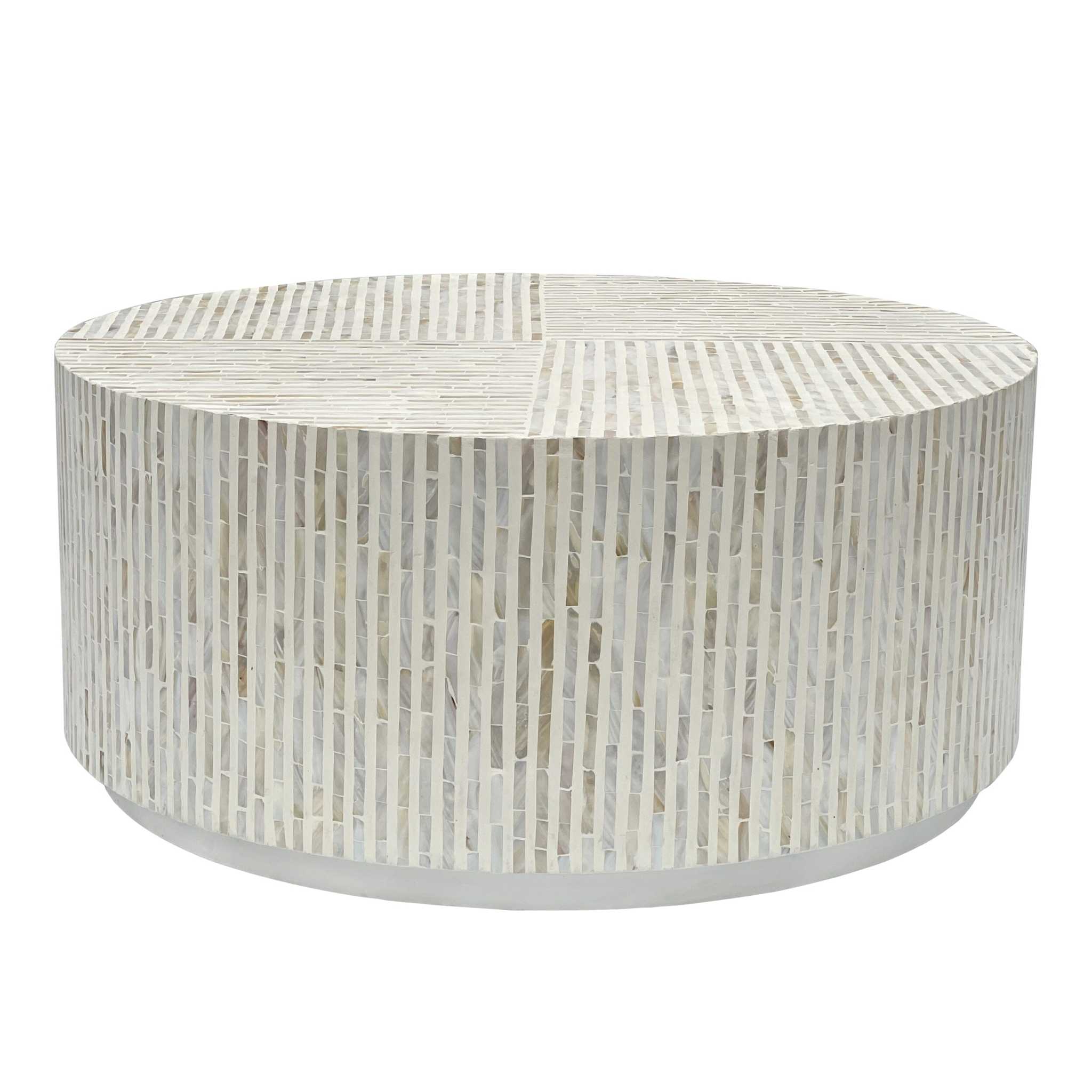 PURIST MOTHER OF PEARL HAND MADE COFFEE TABLE