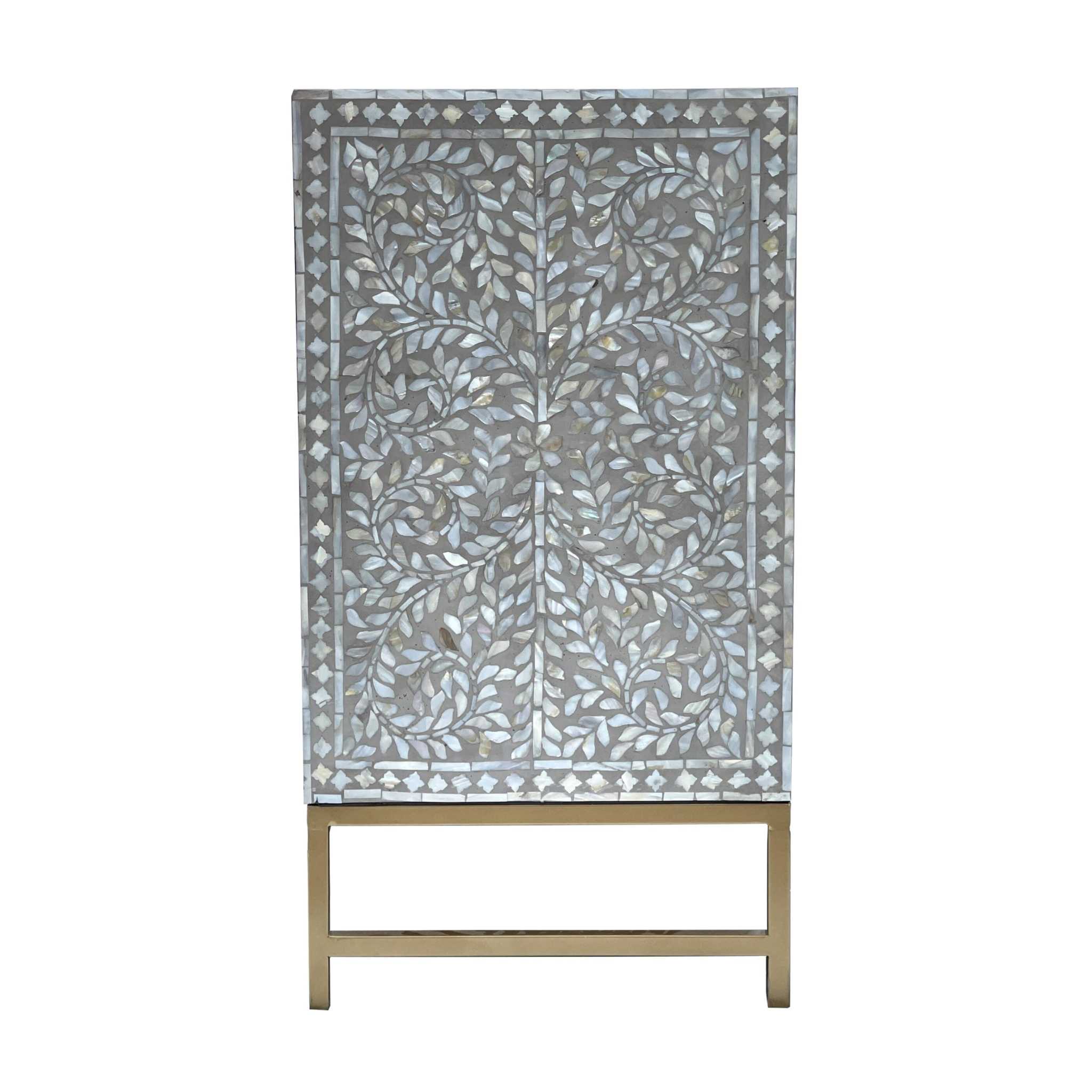 MOTHER OF PEARL HAND MADE SWISH SIDEBOARD