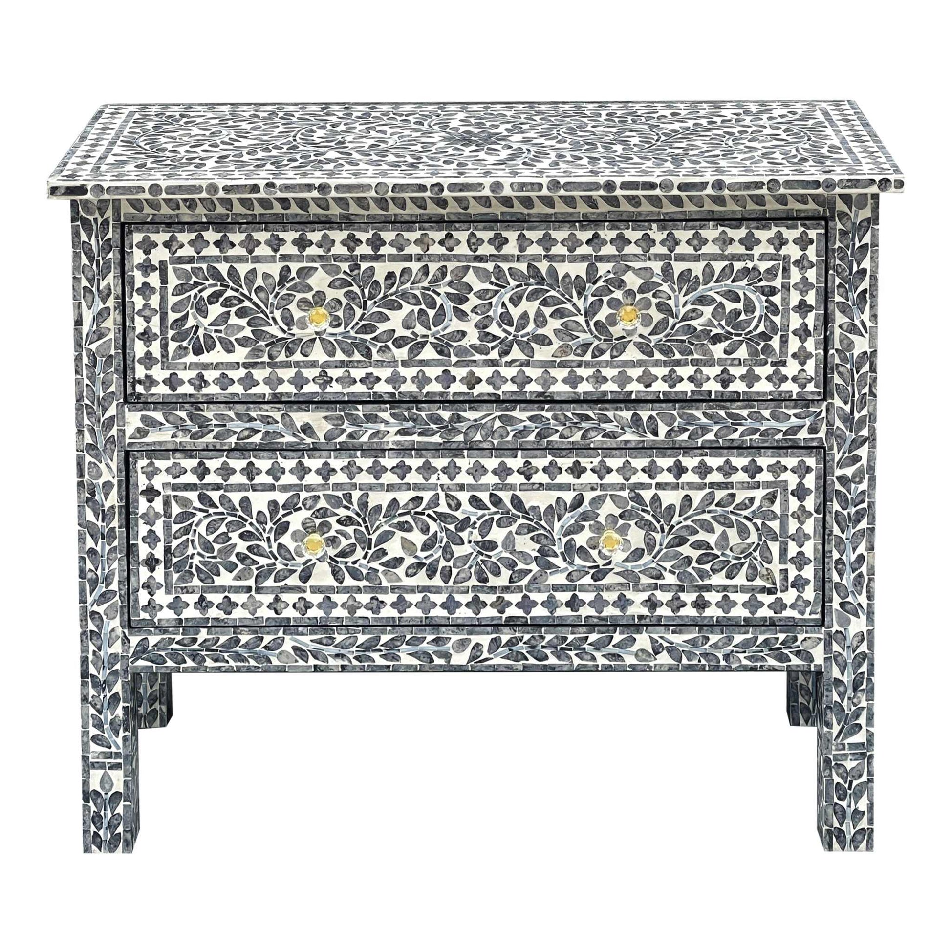 Mother of Pearl Hand Made Chest of Drawers