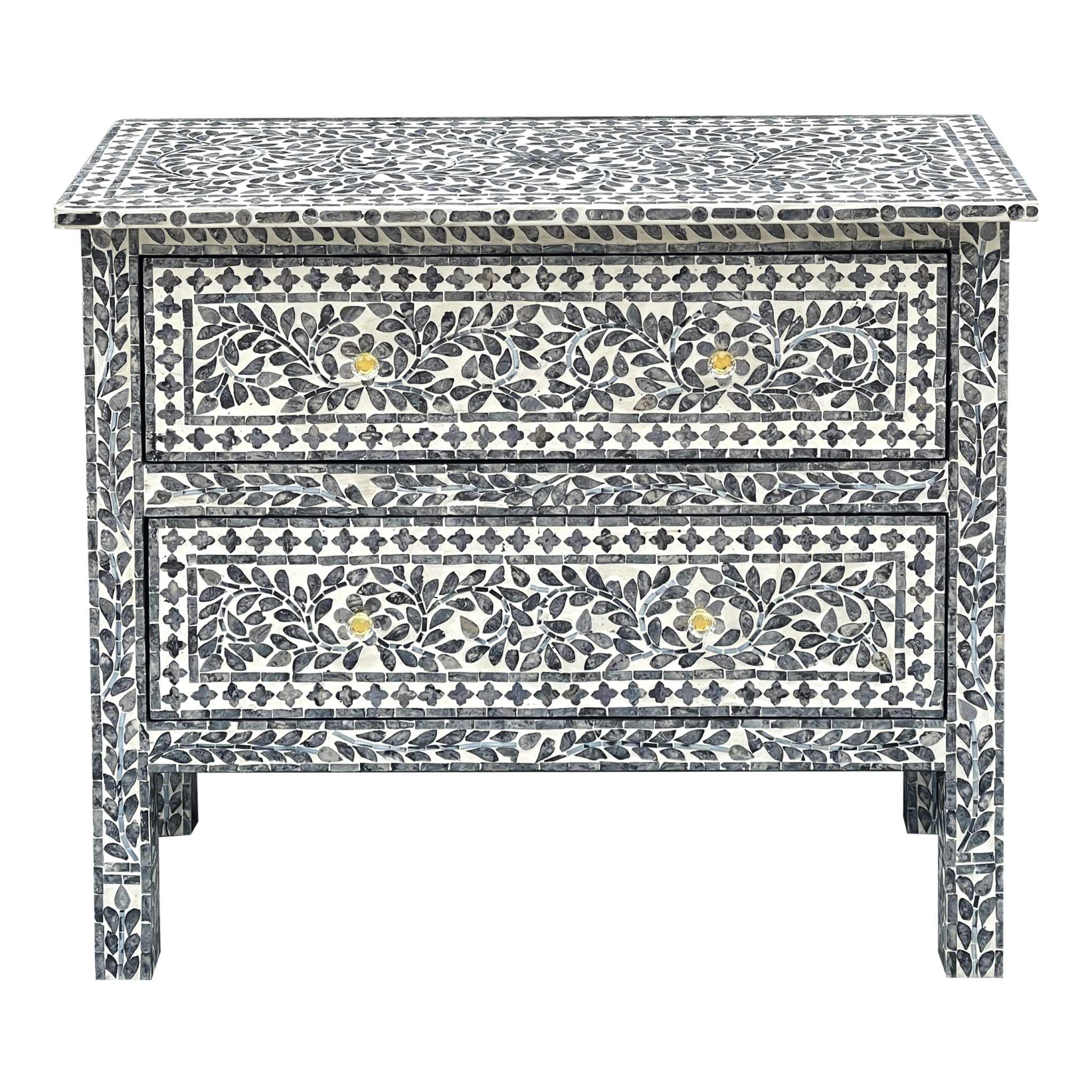 Mother of Pearl Hand Made Chest of Drawers