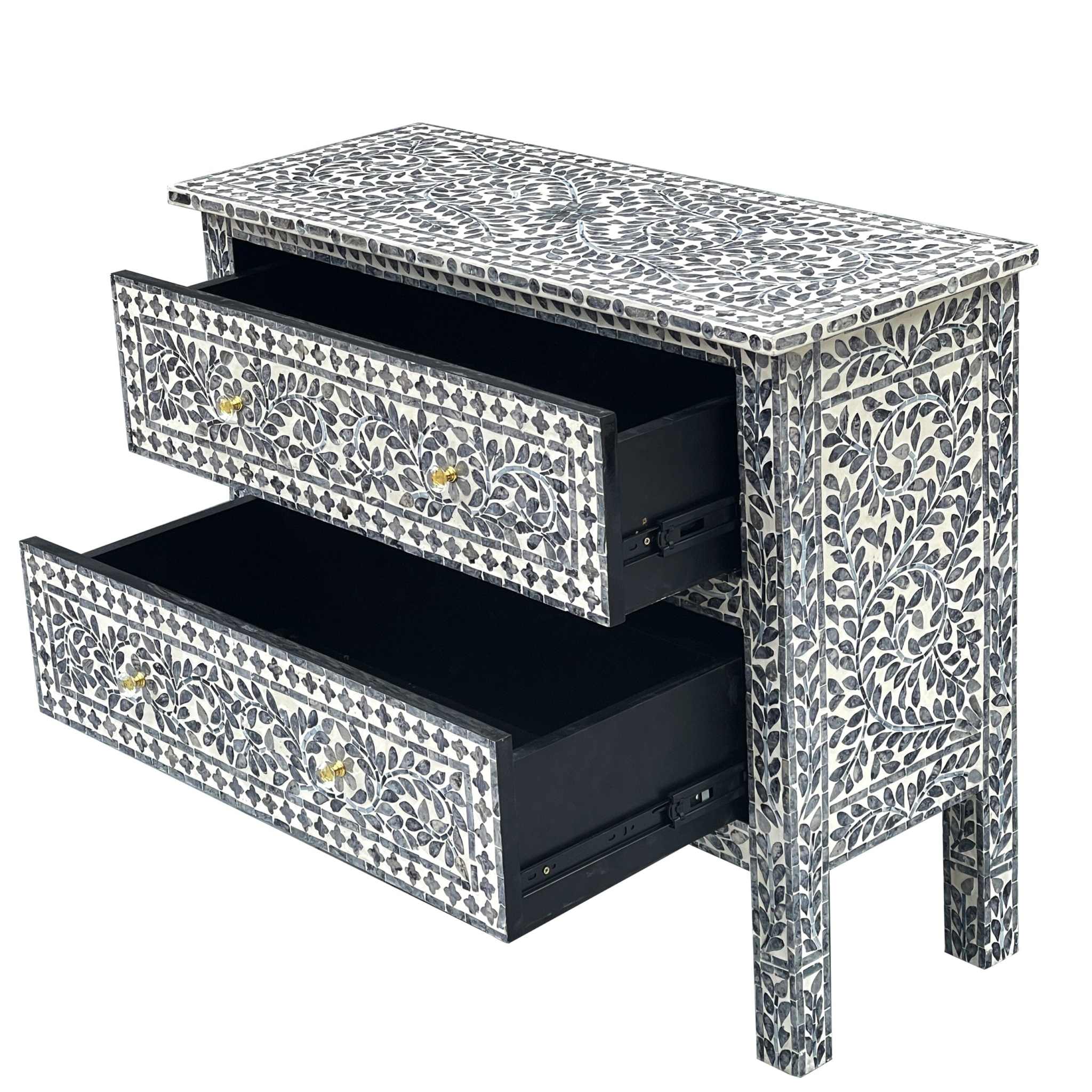 Mother of Pearl Hand Made Chest of Drawers