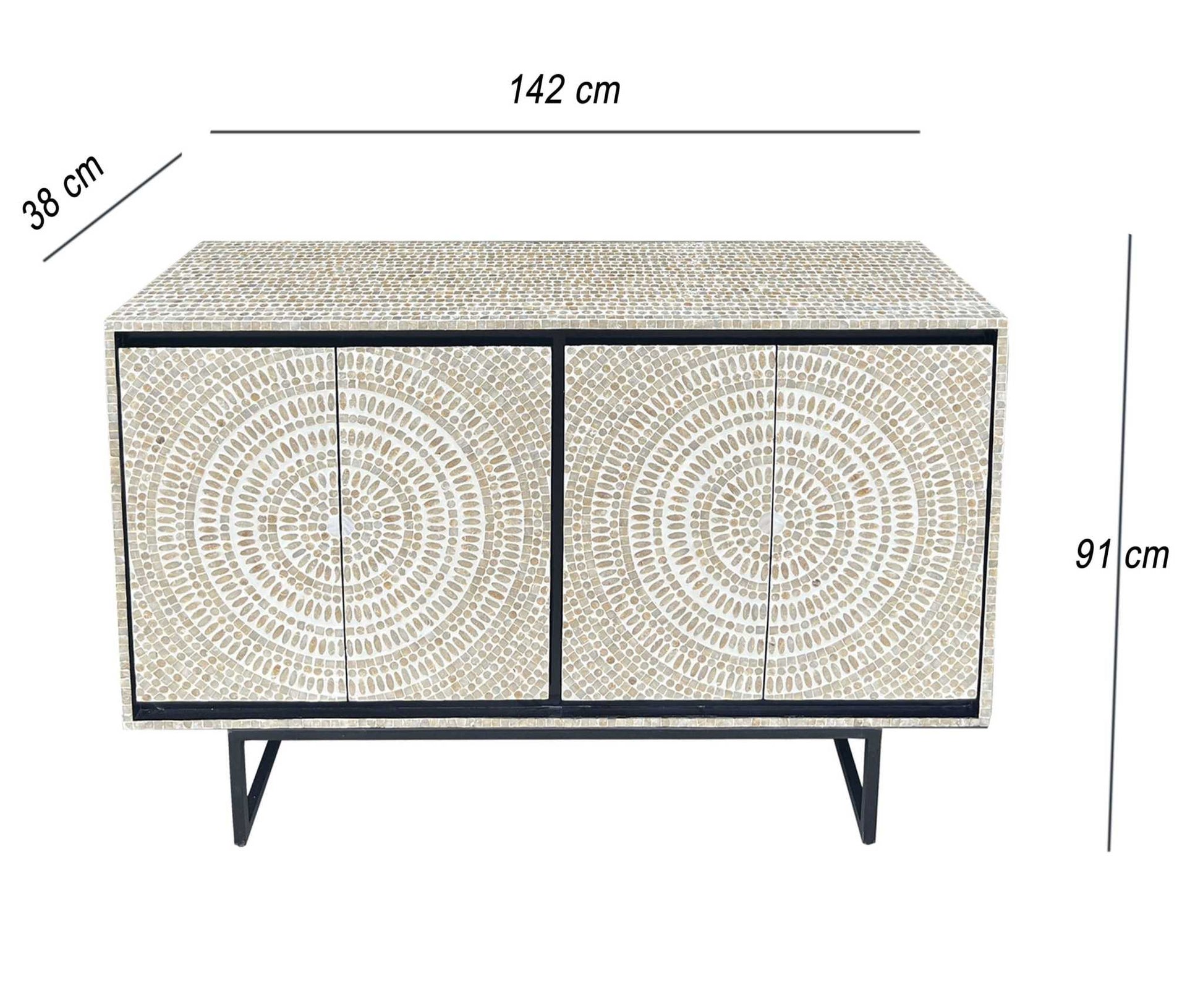 Mother of Pearl Handmade Sideboard