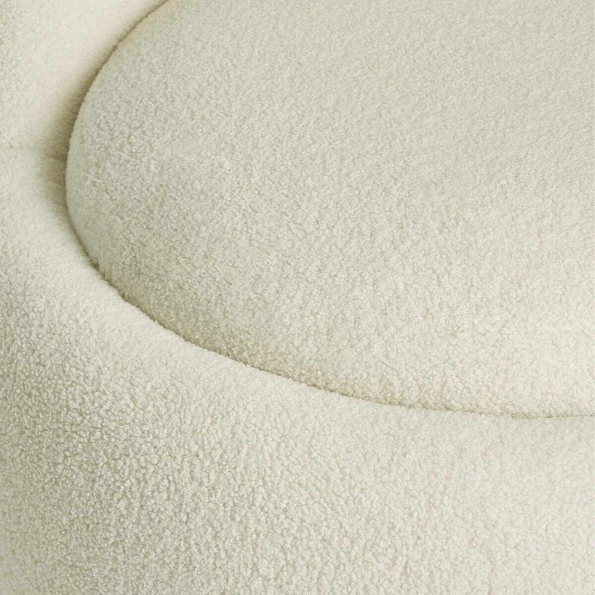 Anda Modern Boucle Swivel Chair