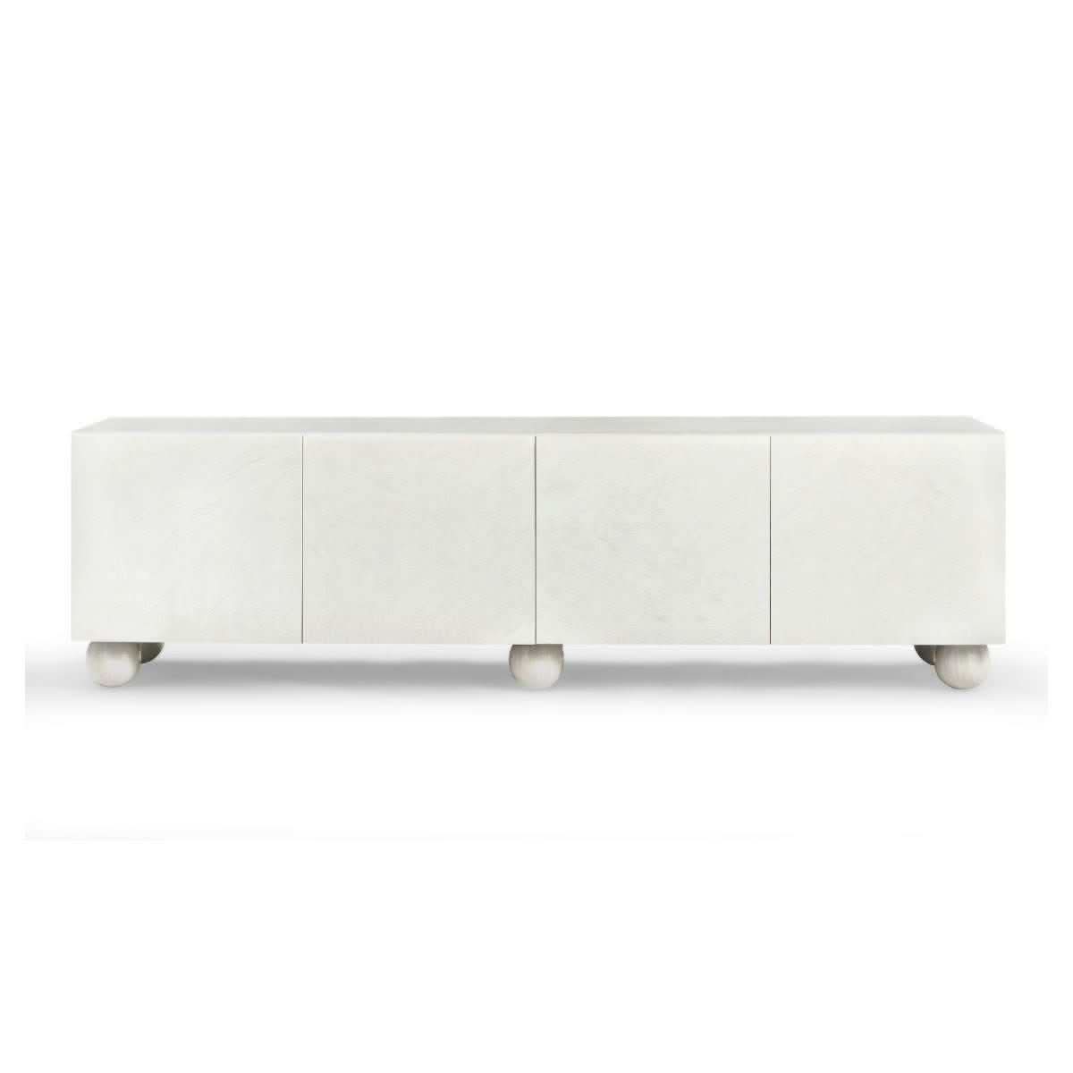 Ava Modern Design TV Unit - White