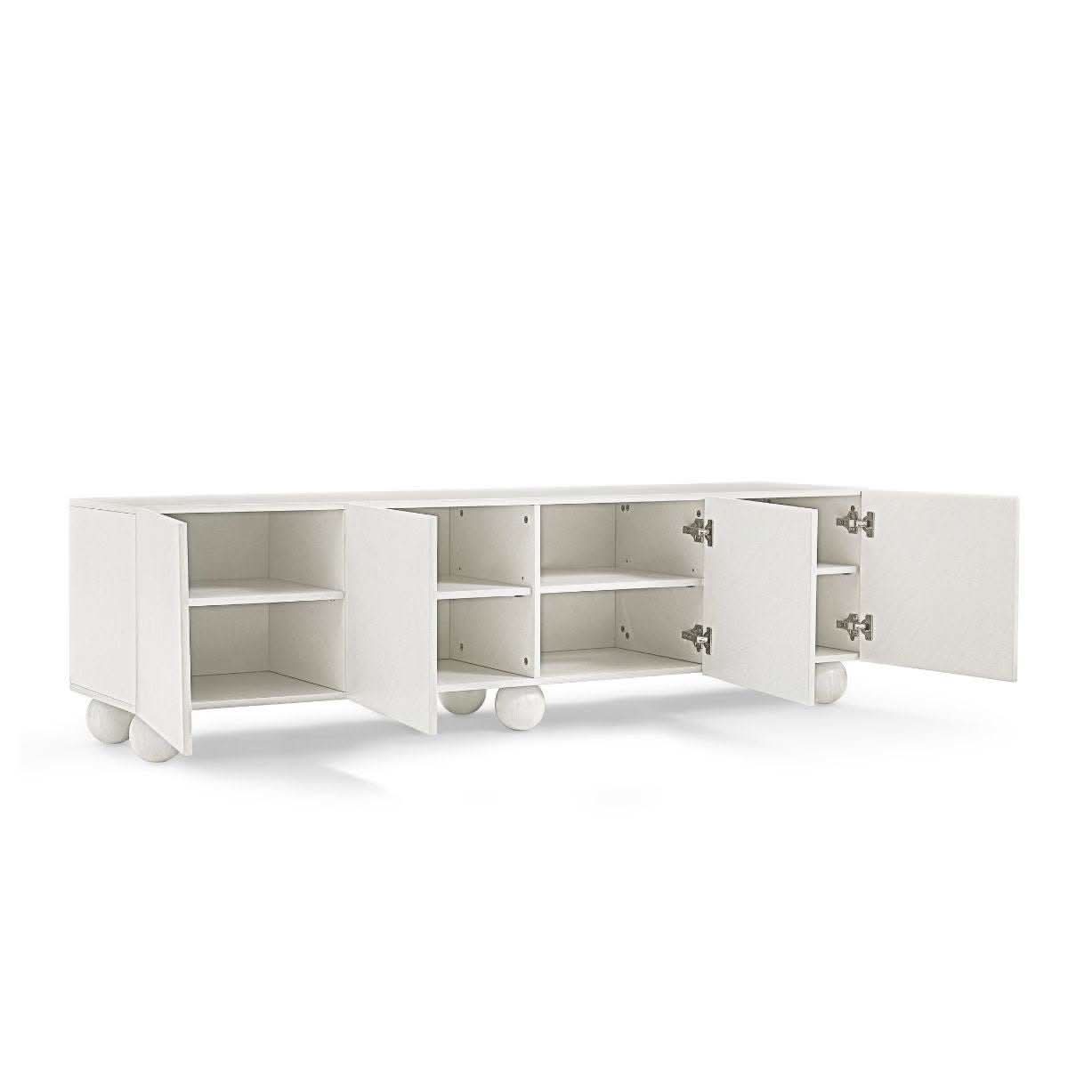Ava Modern Design TV Unit - White
