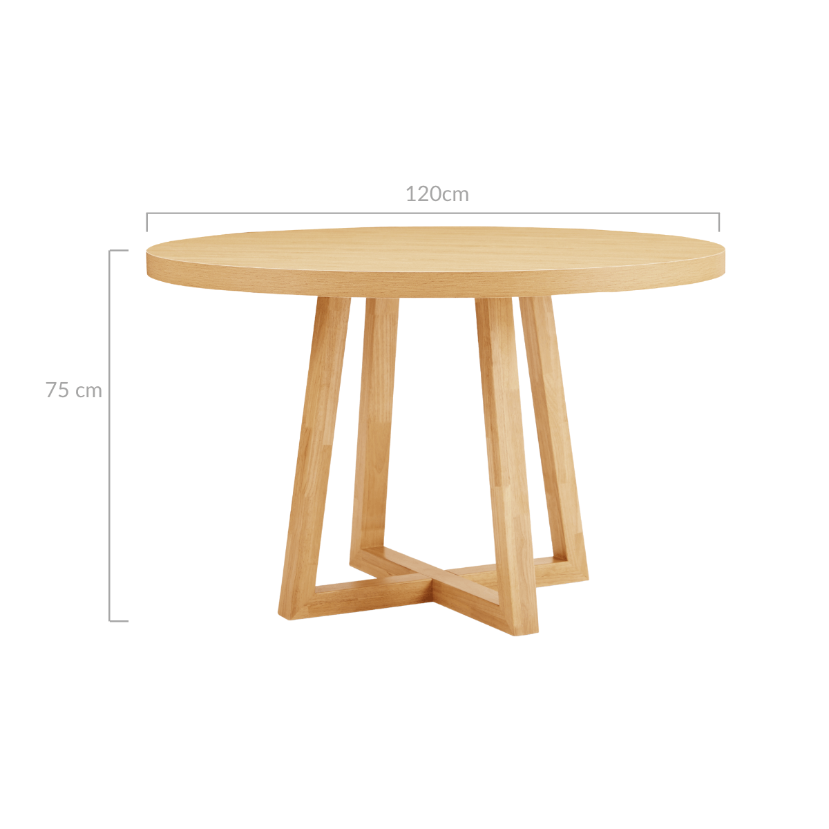 Harry Dining Table 4 Seater in Natural