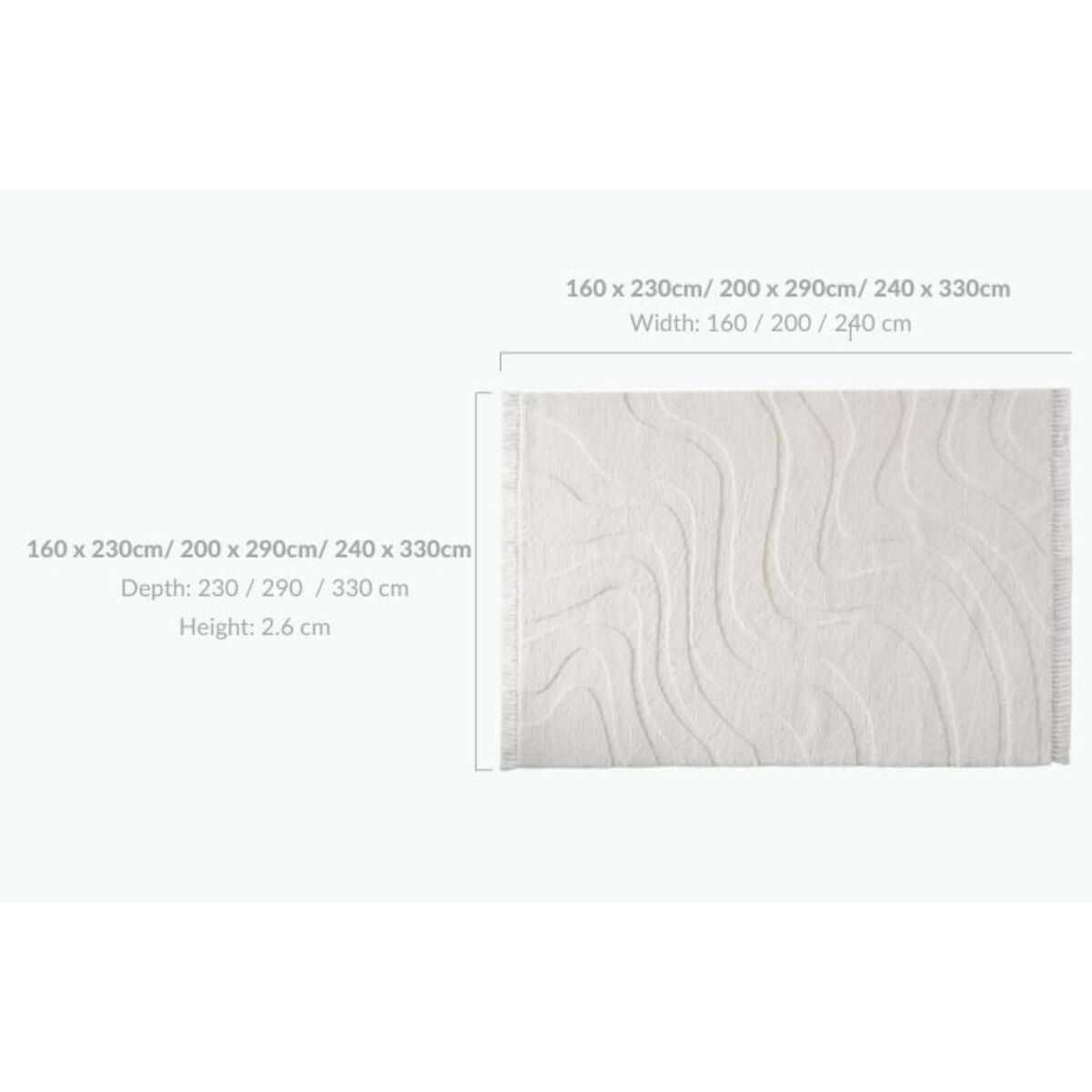 Kira Flat Weave Rug - 240 cm