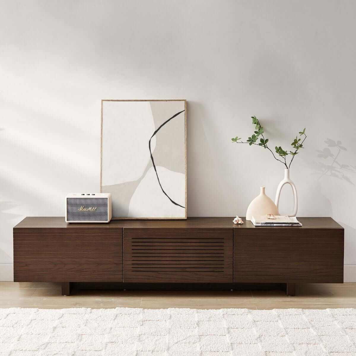 Loren Wooden Scandinavian TV Unit
