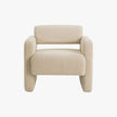 boucle armchair