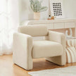 boucle armchair