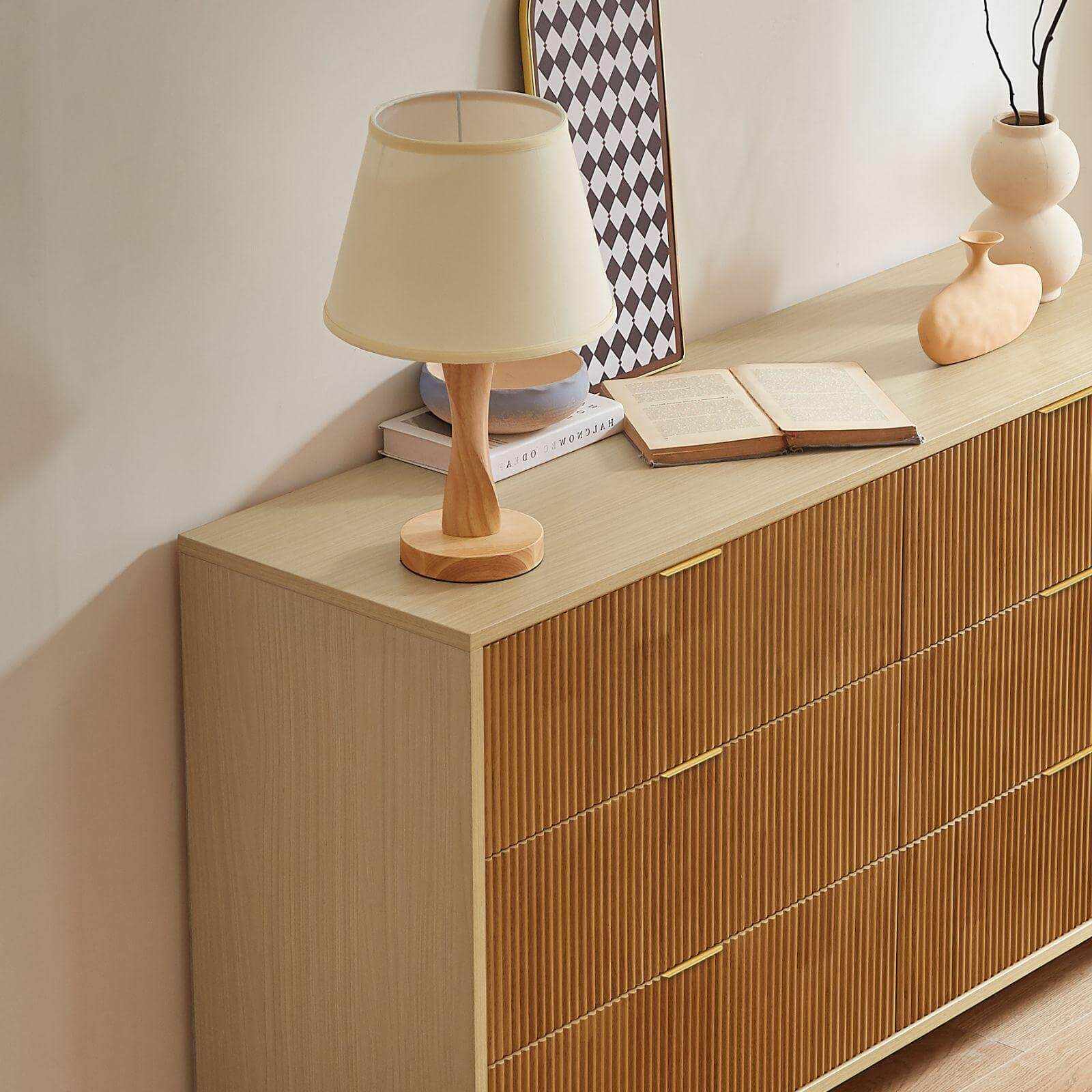 Misty Wood 6 Drawer Chest