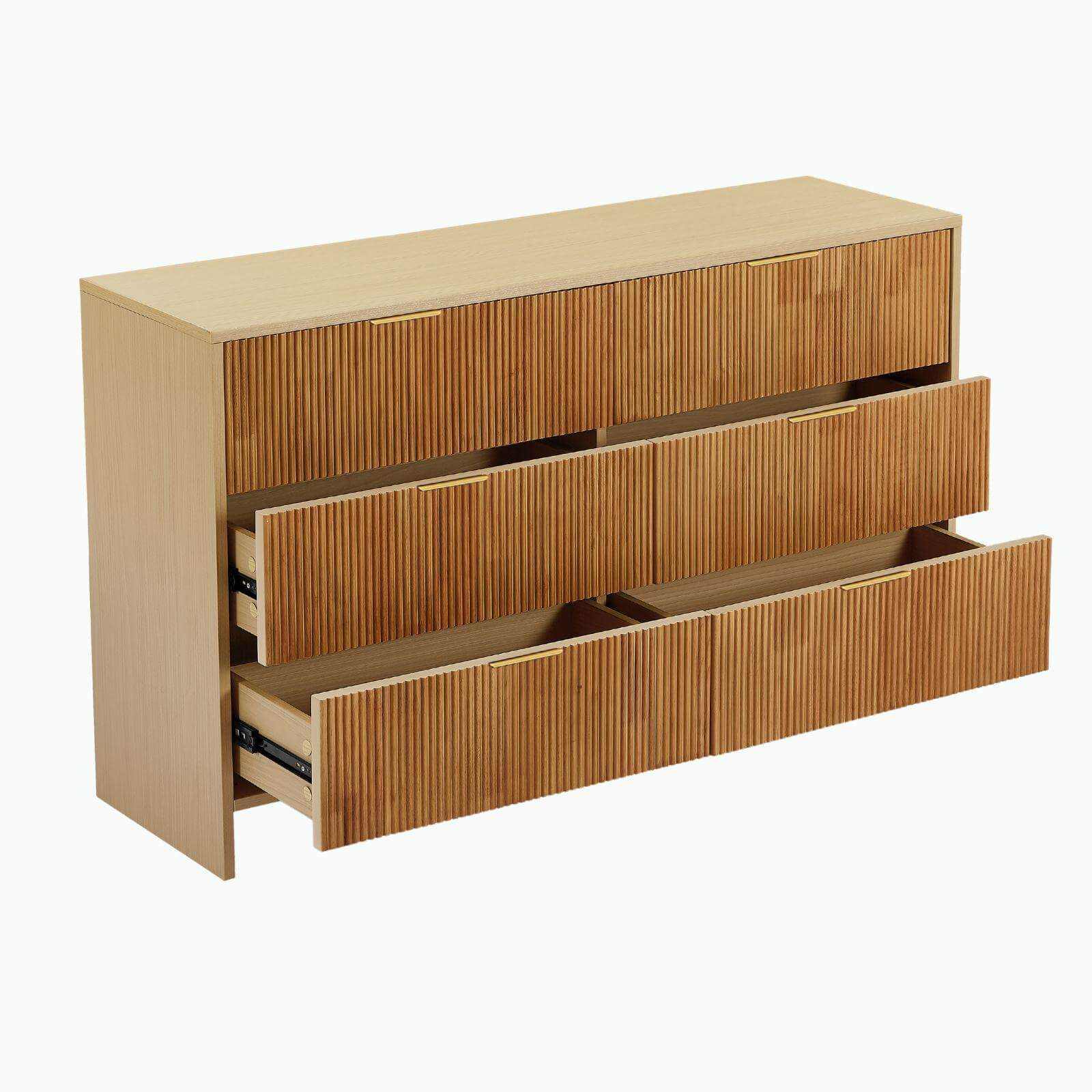 Misty Wood 6 Drawer Chest