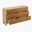 wood 6 drawer chest