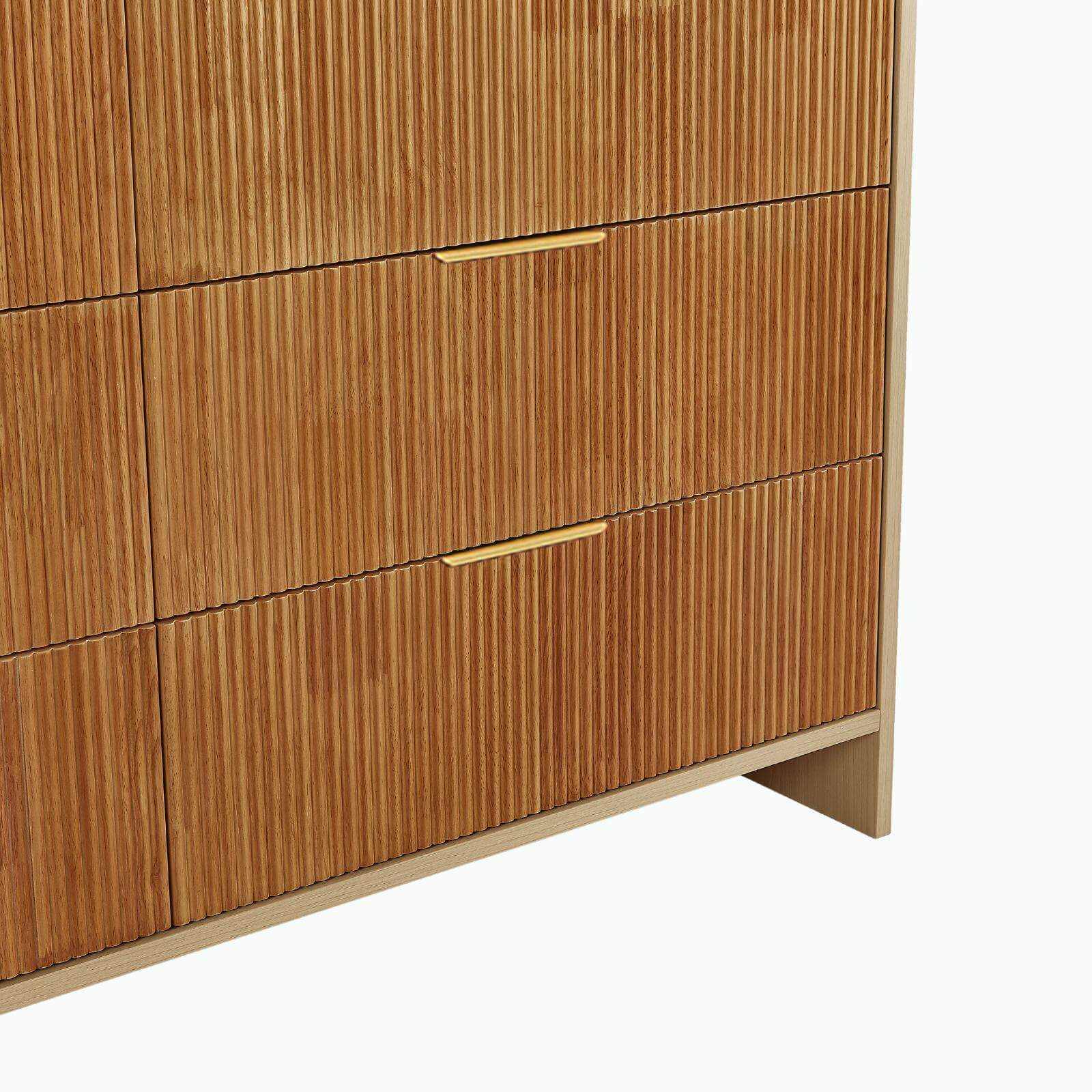 Misty Wood 6 Drawer Chest