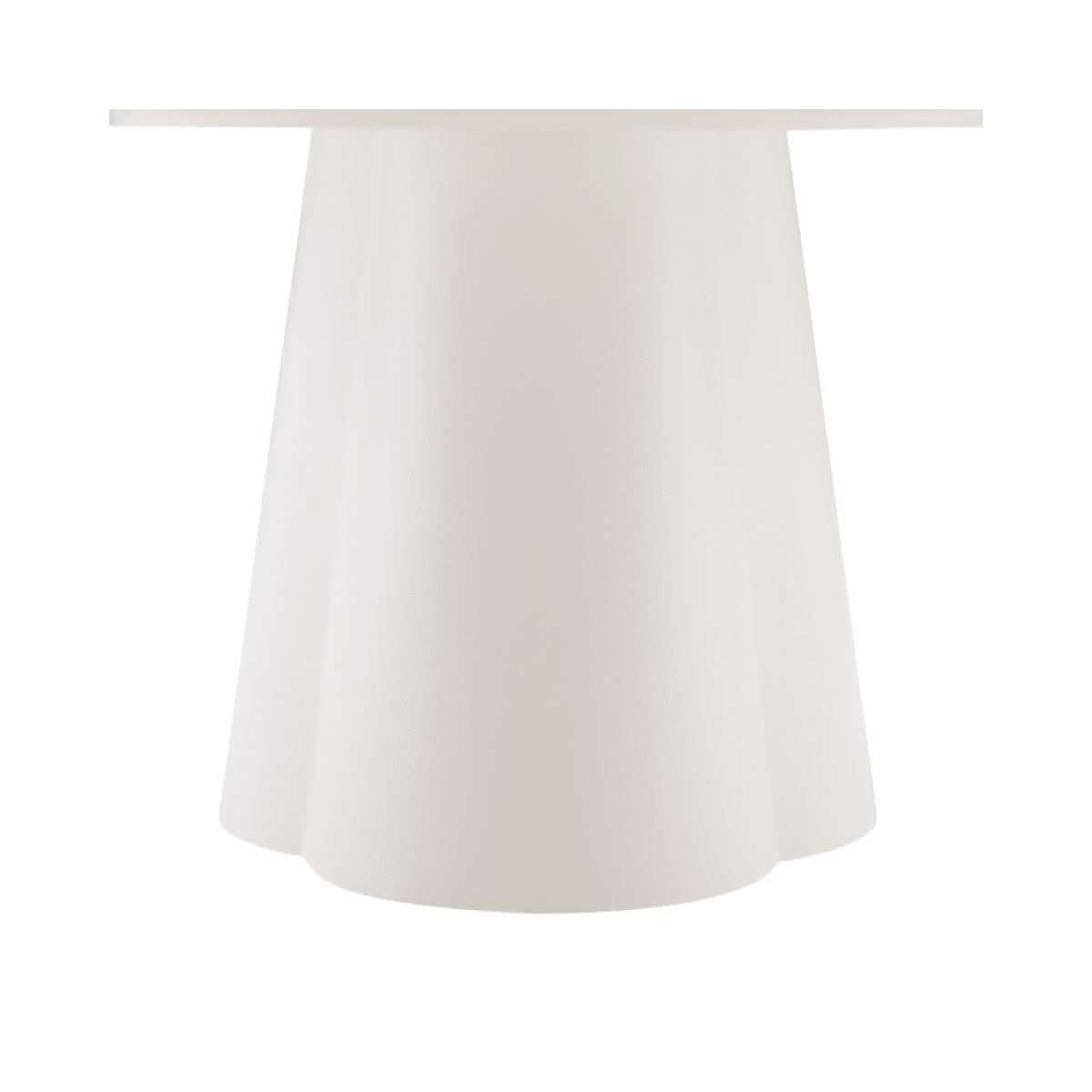 Sora Round Dining Room Table - White