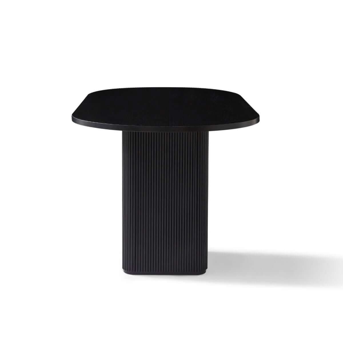 Tate 6 Seater Black Dining Room Table