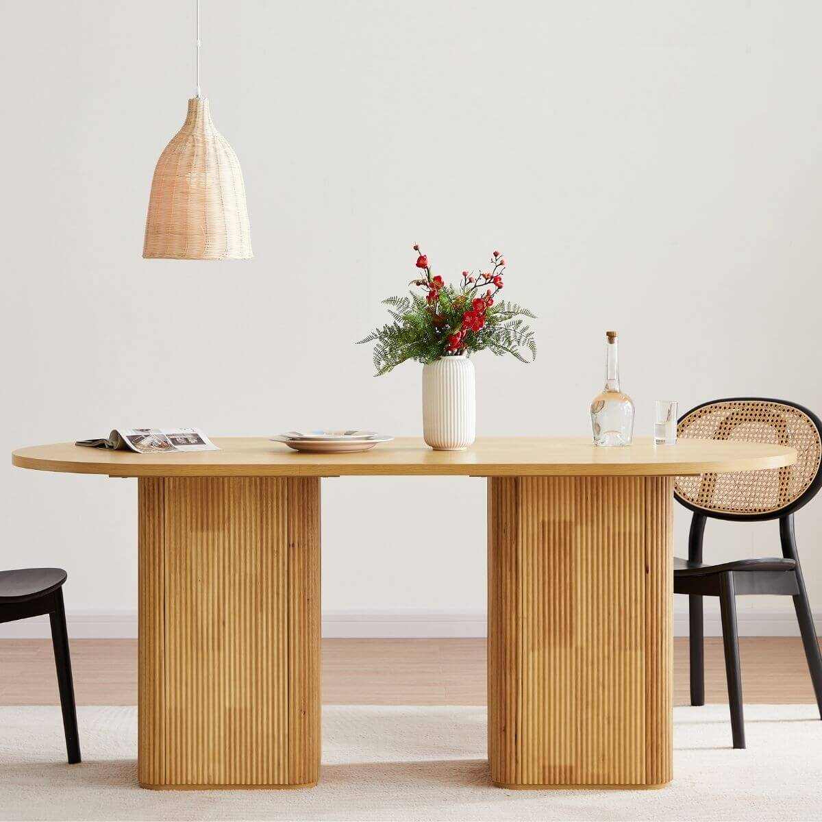 round dining table for 6-Upinteriors