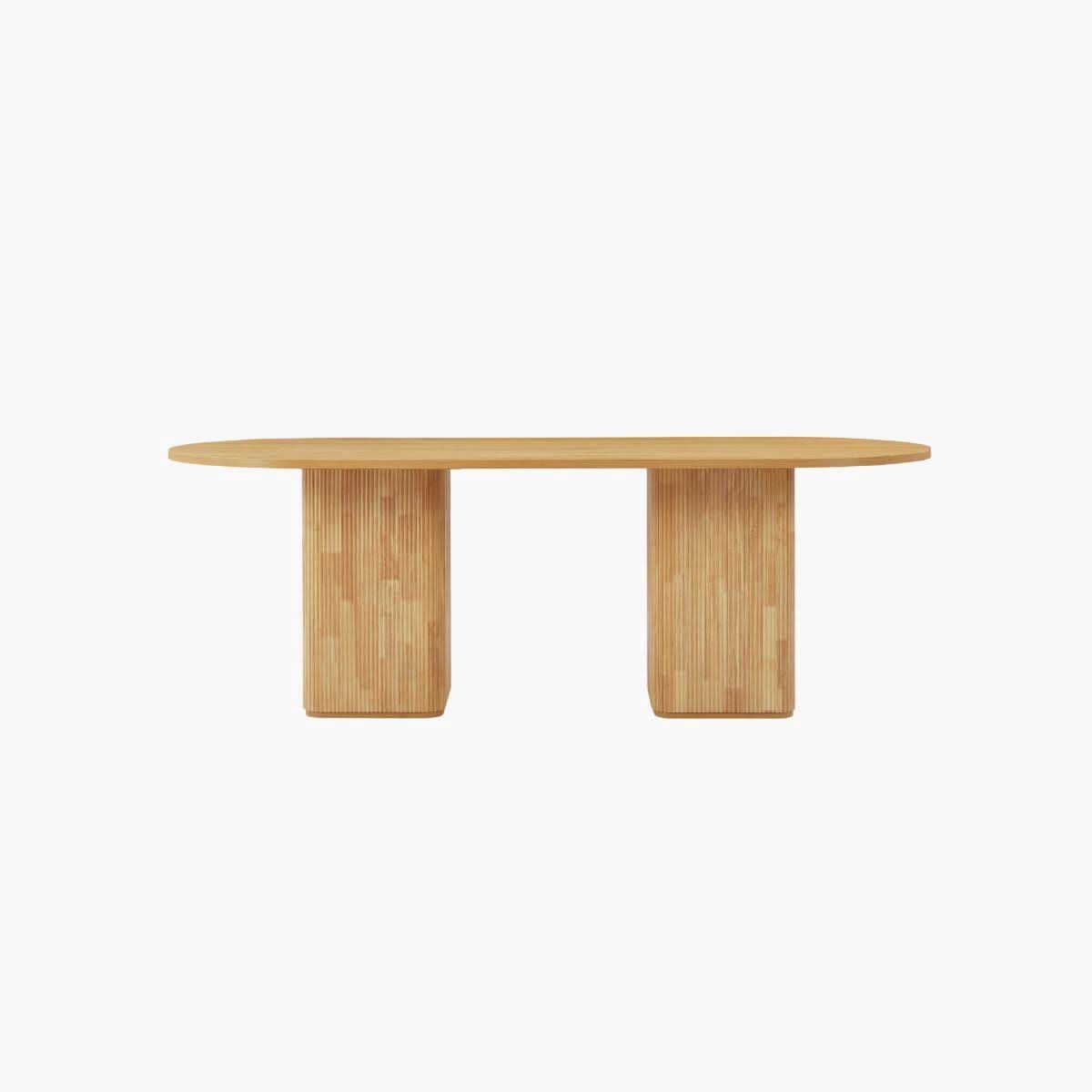 Tate 8 Seater Dining Table Natural