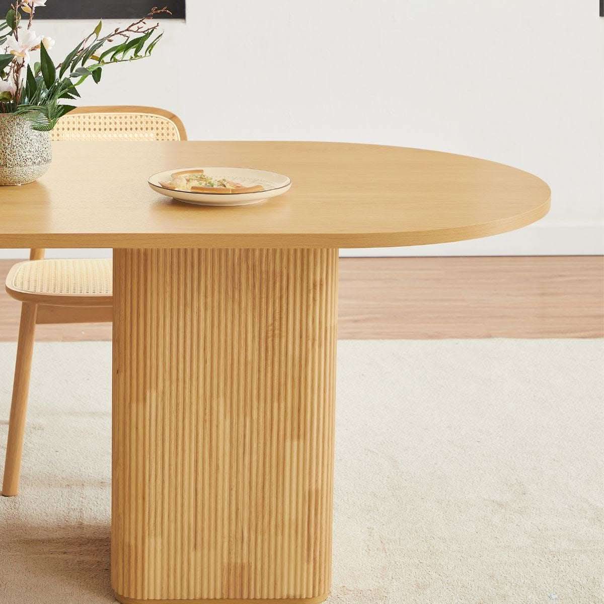 Tate 8 Seater Dining Table Natural