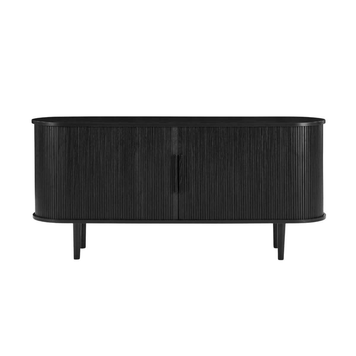 Tate 160cm Modern Sideboard Black