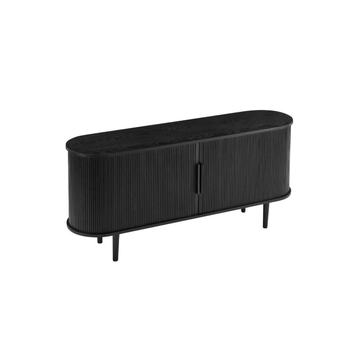 Tate 160cm Modern Sideboard Black
