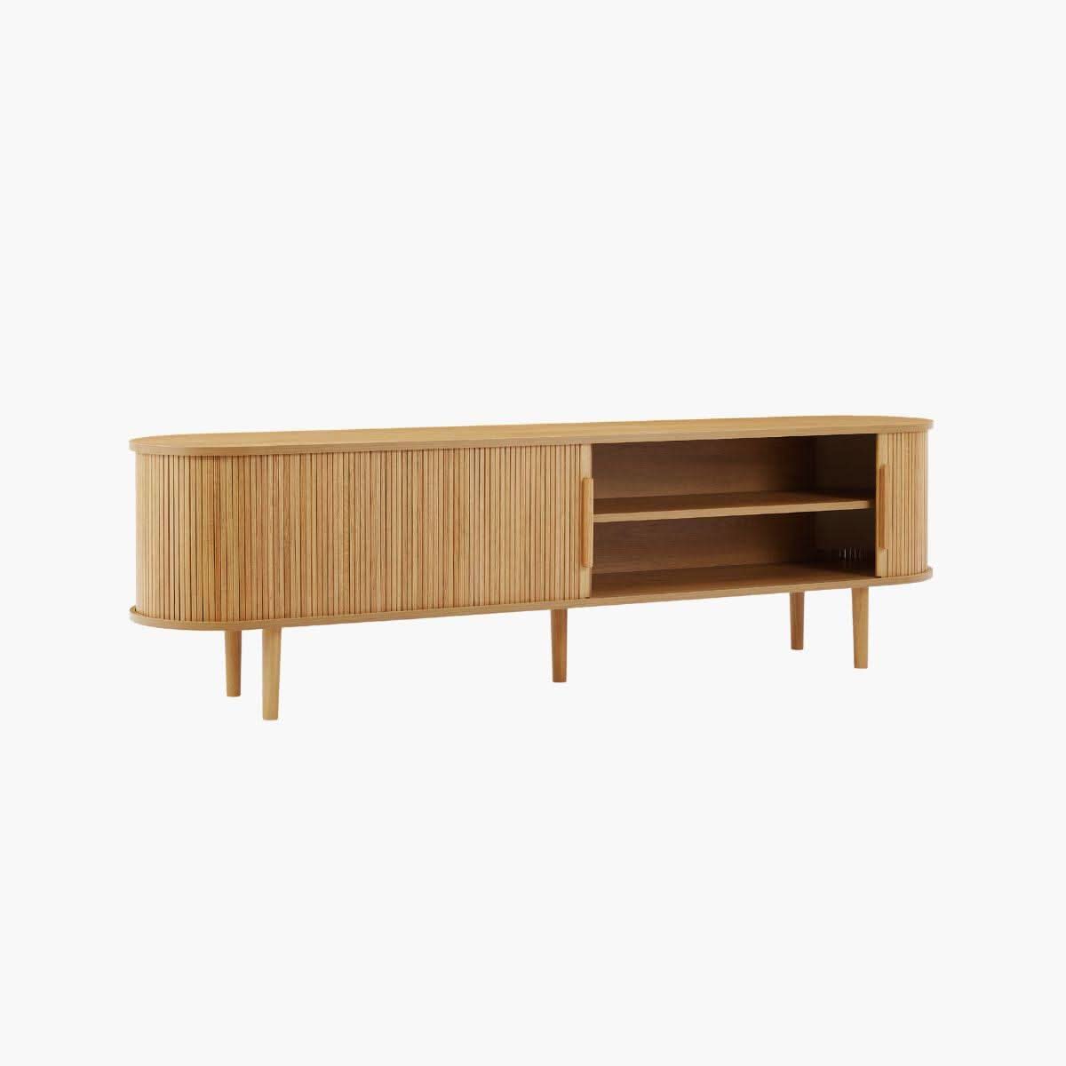 Tate 200cm Entertainment Unit - Natural